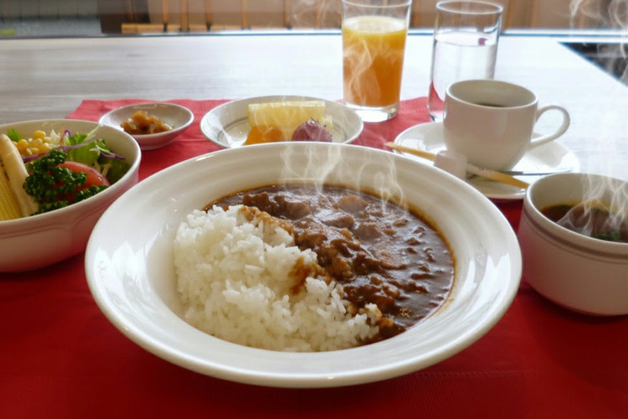 朝カレーセット