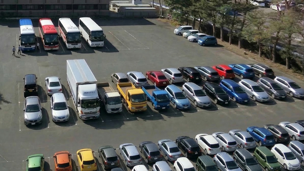 大型バス駐車場