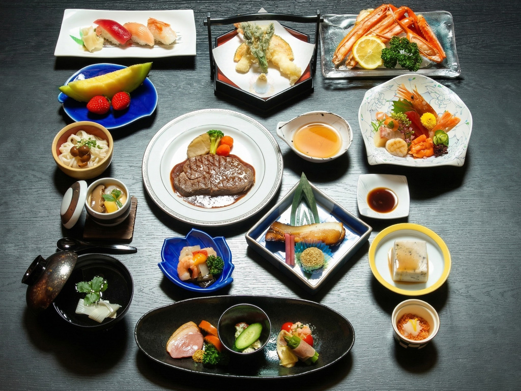 本荘グランドホテルのご法要特選会席料理「牡丹（ぼたん）」のお料理イメージ