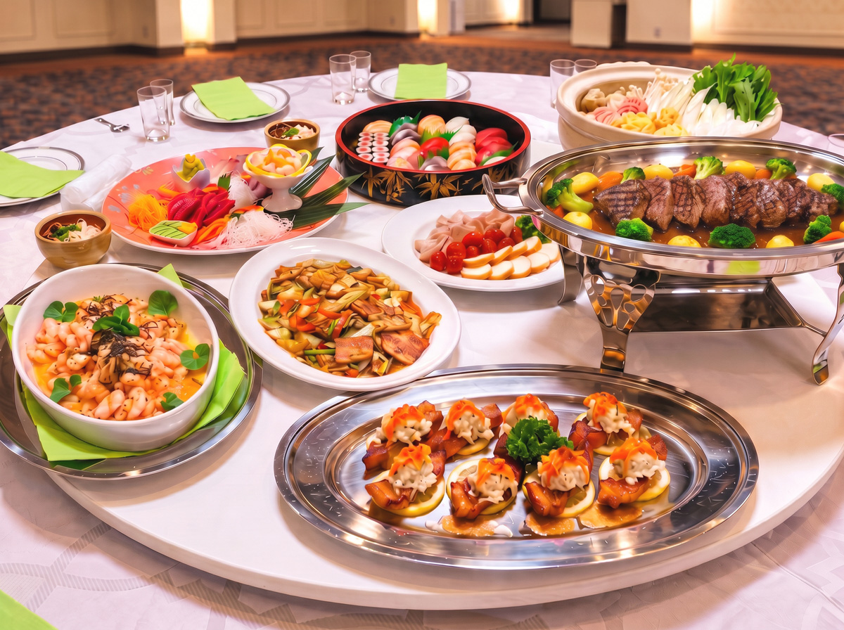 忘新年会 和洋宅盛りプラン お料理イメージ
